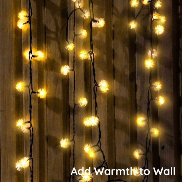 50 LED Solar String Lights, 20 Ft Outdoor Solar Lights, 8 Modes, Waterproof - Picture 2 of 5